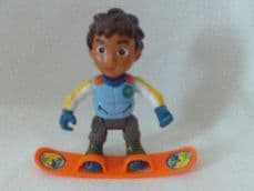 Fabulous Big 'Go Diego Go' Figure and his Snow Board Toy