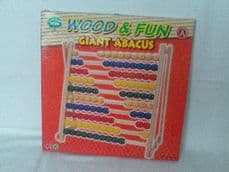 Fabulous My 1st Big Educational 'Abacus' Wooden toy BNIB