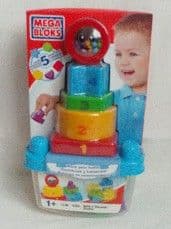Mega Bloks Baby 'Build n' Discover' Play & Learn Toy Age 1 years+ BNIP