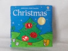 My 1st Baby 'Christmas' Usborne Plush Rattle Book