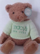 Rare Big Gund My 1st 'Macy's' New York Teddy Bear BNWT
