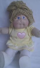 Rare 'Play Time Cabbage Patch' 1982 Soft Signed Plush Doll