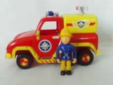 Talking & Light Up Fireman Sam Friction 'Venus Rescue Car plus Penny Figure