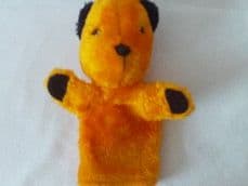 Vintage Rare 'Sooty' Patsy B Marketing Collectable Plush Hand Puppet