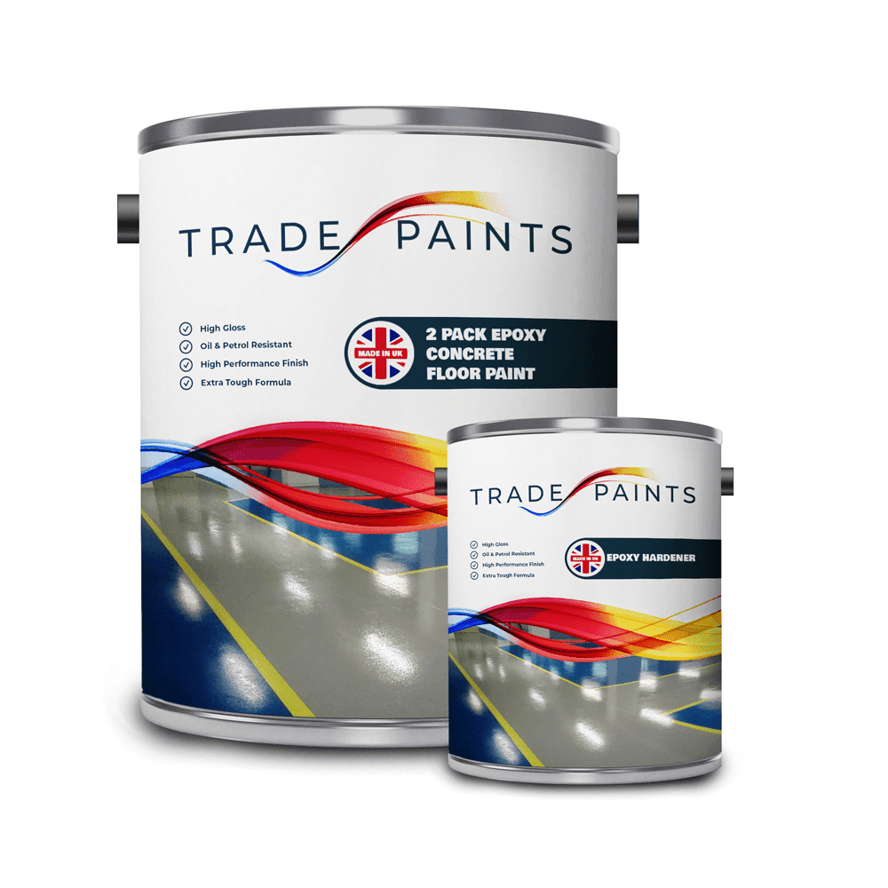 2 Pack Epoxy Concrete Floor Paint | paints4trade.com