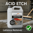 Acid Etch Concrete Floor Cleaner Solution | paints4trade.com