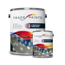 Clearance 2 Pack Epoxy Floor Paint BS20E51 Blue - 5L
