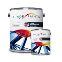 Clearance 2 Pack Polyurethane Metal Paint BS105 Blue - 6L