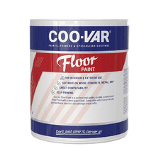 Clearance Coo-Var Floor Paint Flint Grey - 2.5L