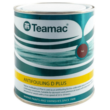 Clearance Teamac Antifouling D Plus Green - 5L