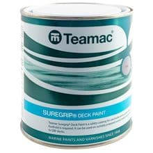 Clearance Teamac  Suregrip Anti Slip Deck Paint Black - 5L