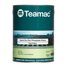 Clearance Teamac Zinc Phosphate Primer Red Oxide - 5L