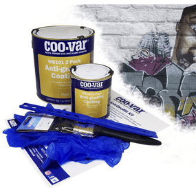 Coo-Var Anti-Graffiti Paint WB101 Kit | paints4trade.com