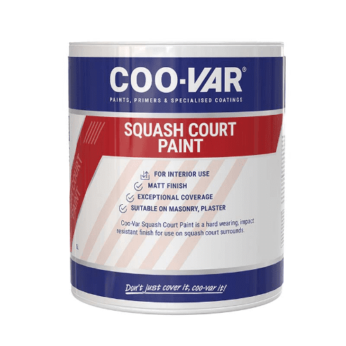 CooVar Squash Court Paint