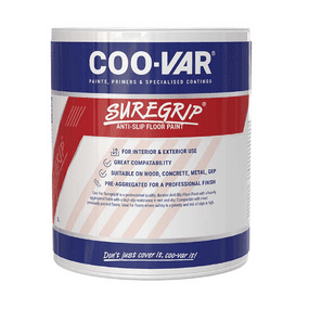 Coo-Var Suregrip Non Slip Anti Slip Floor Paint | paints4trade.com
