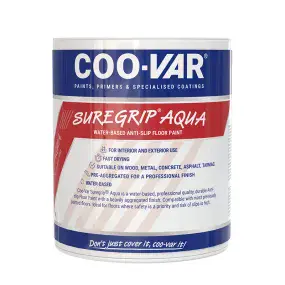 Coo-Var Suregrip Aqua Anti Slip Floor Paint | paints4trade.com