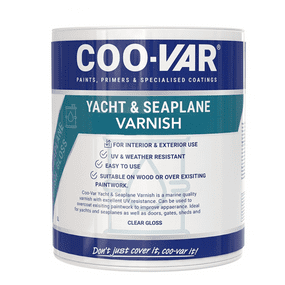 Coo-Var Yacht & Seaplane Varnish | www.paints4trade.com
