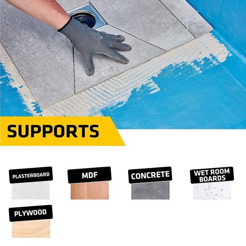 Everbuild Aquaseal Wet Room System Large Kit