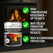 Heat Resistant Stove Paint 600°c  | paints4trade.com
