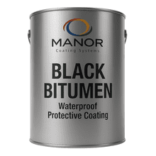 Manor Black Bitumen Paint