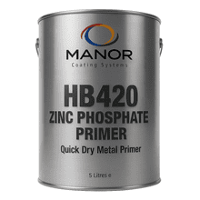 Manor HB420 QD Hi Build Primer Zinc Phosphate Primer
