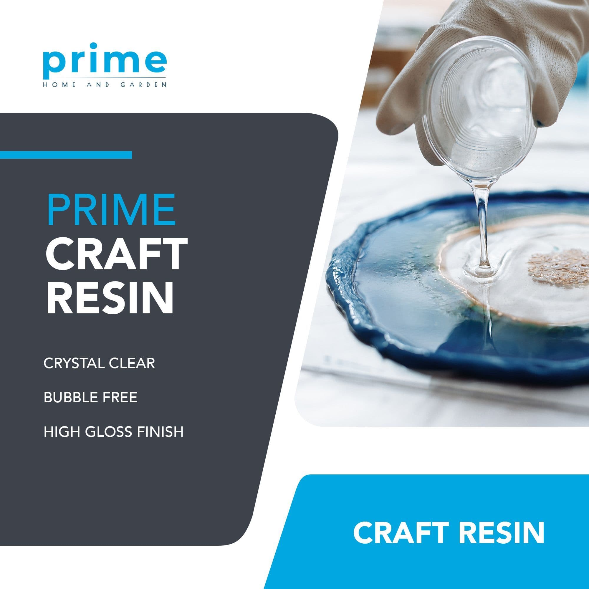 Prime Epoxy Craft Resin 1 Litre Kit
