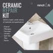 Renotub Premium Epoxy Ceramic Repair Filler | paints4trade.com