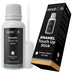 Renotub Premium Touch Up White Enamel Paint | paints4trade.com