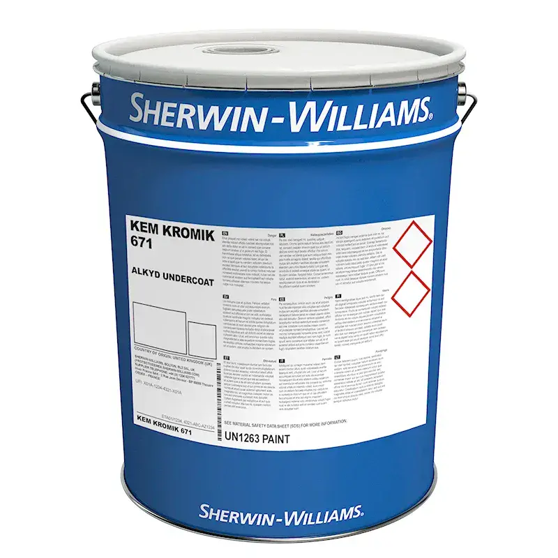 SherwinWilliams KemKromik 671 Quick Drying Undercoat