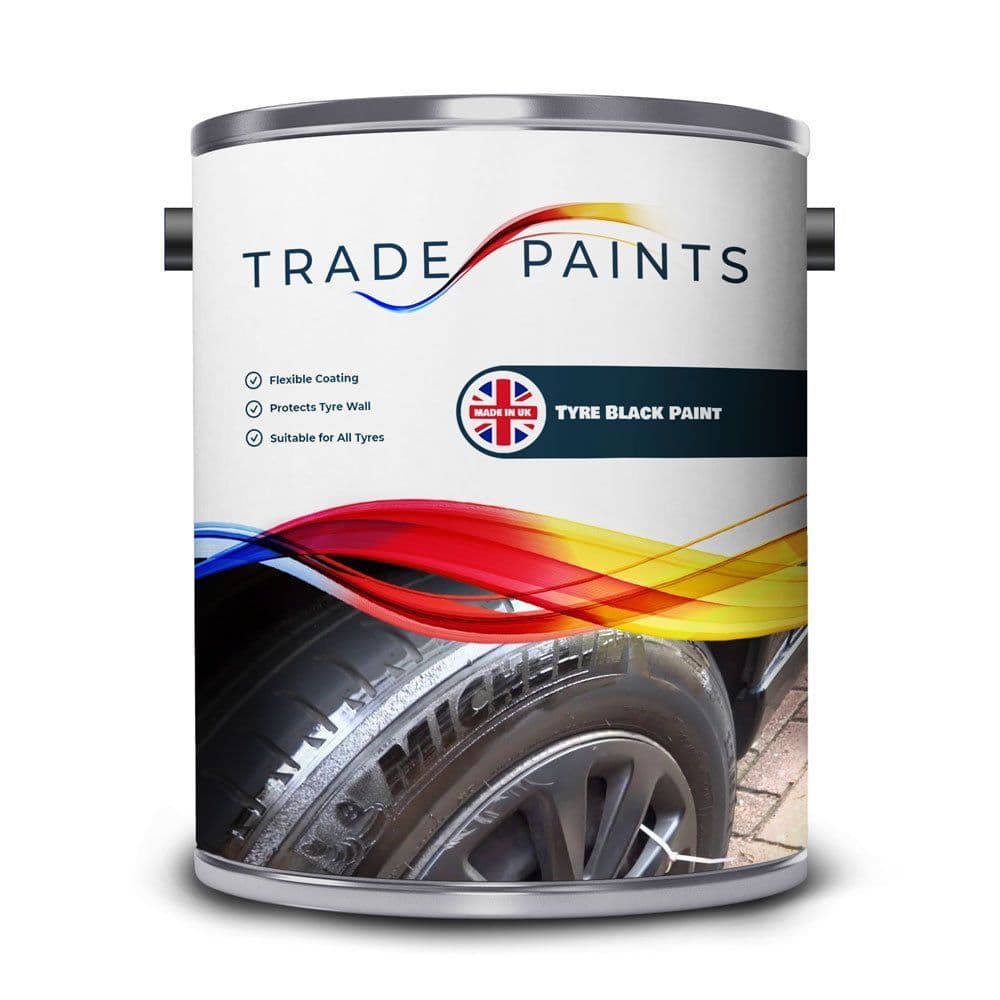 Vehicle Tyre Black Paint