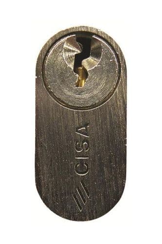 CISA PATIO OVAL CYLINDER NICKEL