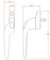 Cranked Window Handles|LOCKFINDER
