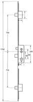 Lockmaster / Mila Master 3 Deadbolt Short Door Lock|Lockfinder