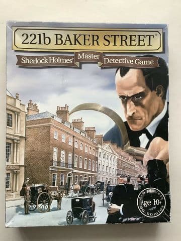221b Baker Street Sherlock Holmes Master Detective Game by Gibsons