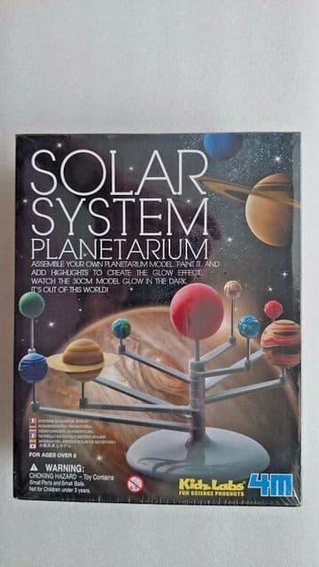 4M Kids Labs Solar System Planetarium  - NEW