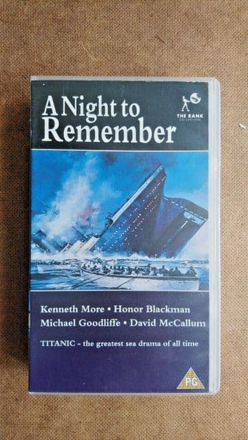 A Night To Remember (VHS, 1992)