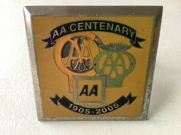 AA  Centenary 1905-2005 Badge (Very Rare)