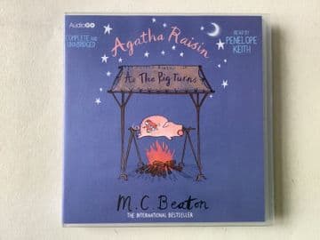 Agatha Raisin: As the Pig Turns (6 x CD Audio Book 2011) M.C. Beaton