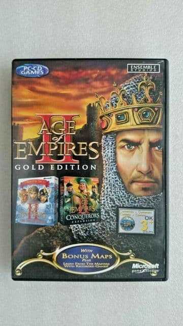 Age of Empires Gold Edition 2 (PC, Windows 2002)