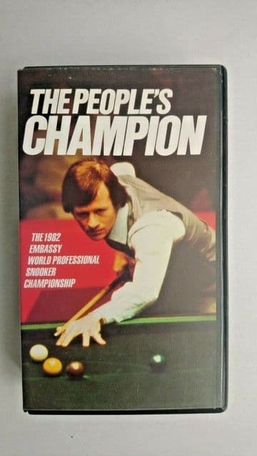 Alex 'Hurricane' Higgins: The Peoples Champion (Blue Label VHS 1982 ) Pre Cert
