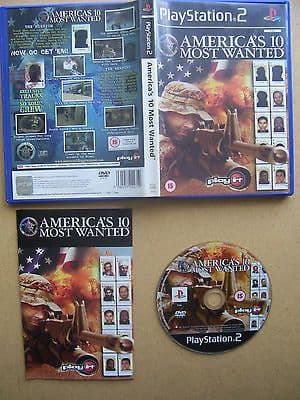Americas 10 Most Wanted PS2 Game