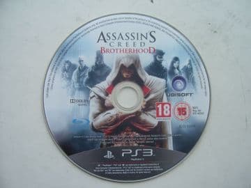 Assassins Creed Brotherhood (PS3, 2010) Game Disc