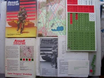 Assault Tactical Combat in Europe 1985 RARE Unplayed