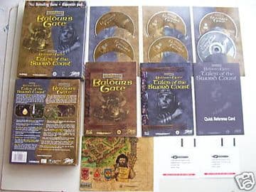 Baldur's Gate PC Game + Exp Big Box Edition RARE