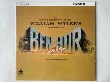 Ben-Hur Mono Vinyl LP Record : William Wyler’s (1959/60)