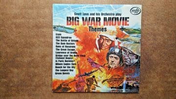 Big War Movie Themes  - Vintage  Vinyl Record  LP (1971)