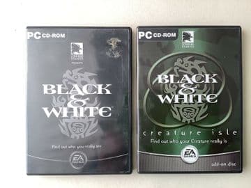 Black and White and Creature Isle Add On (PC Windows 2001)