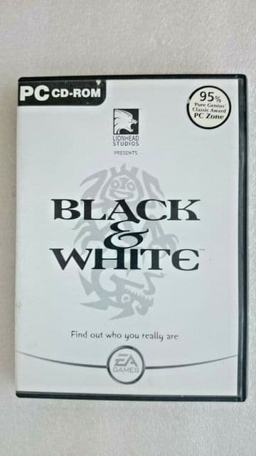 Black and White PC Game Original Release