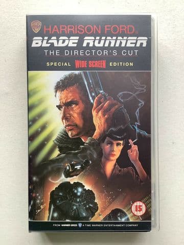 Blade Runner : Directors Cut (VHS 1991) - Harrison Ford