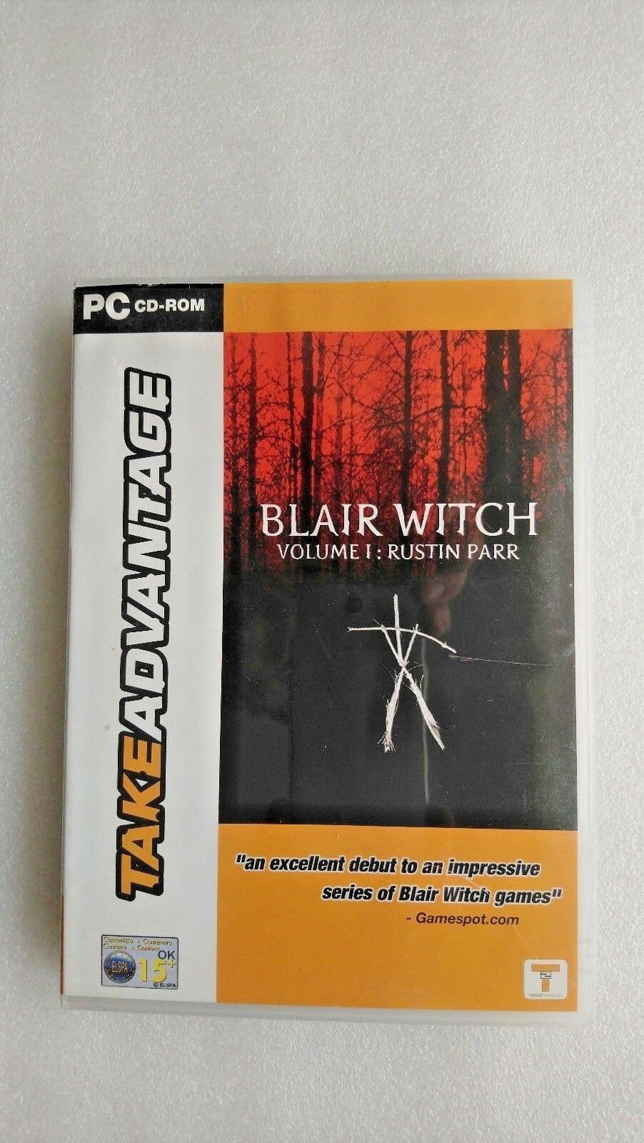 Blair Witch Volume 1 Rustin Parr PC Windows 2000 - Plus FREE DVD